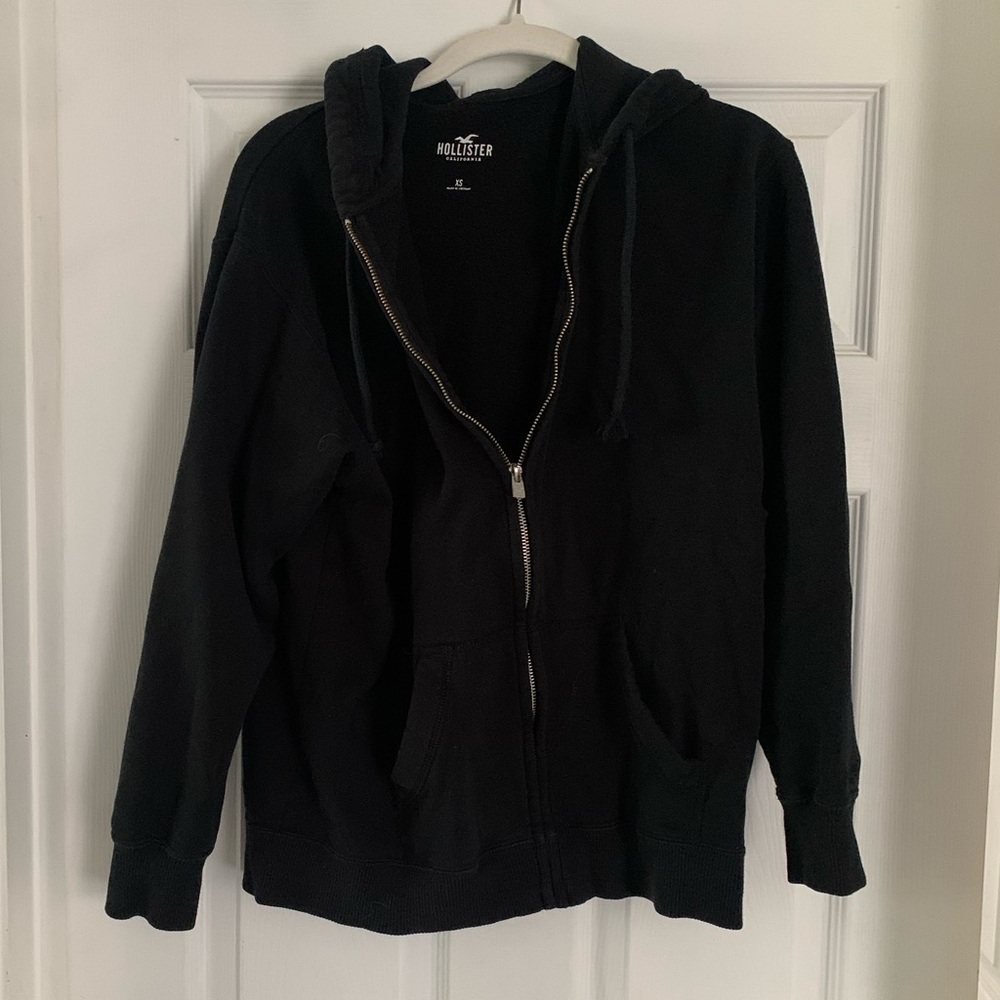 Hollister full zip hoodie